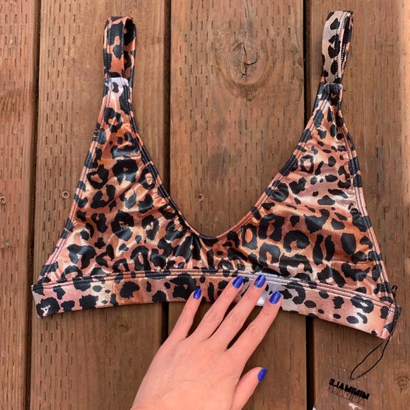 ~SOLD~MINIMALE ANIMALE BIKINI TOP (L) ๐พ๐ - Picture 4 of 6